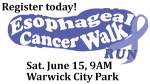 RI Cancer Walk Run, Esophageal Cancer Walk Run, Cancer Walk Run, Cancer RI, RI Esophageal Cancer, Esophageal&nbsp;Cancer
