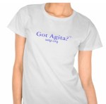 Esophageal cancer awareness tshirt t shirt periwinkle got agita salgi&nbsp;foundation