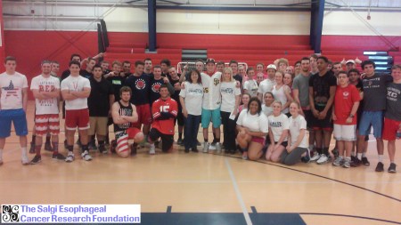 The Salgi Esophageal Cancer Research Foundation Portsmouth High School Rhode Island RI 4.15.15 April Esophageal Cancer Awareness Month 