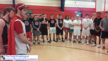 The Salgi Esophageal Cancer Research Foundation Portsmouth High School Rhode Island RI 4.15.15 April Esophageal Cancer Awareness Month 