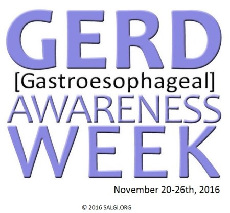 GERD Awareness Week 2016 The Salgi Esophageal Cancer Research Foundation Awareness Early Detection Advocacy Advocate